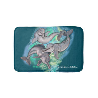 Lost Echos Baiji River Dolphin Badematte