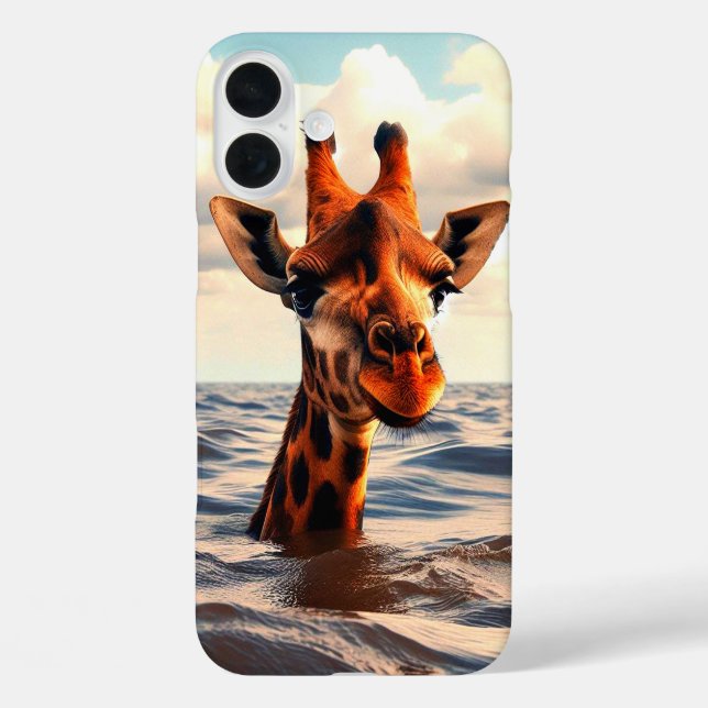 Lost Giraffe Phone Case (Rückseite)