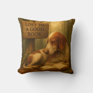 "Lost in a Good Book" - Hollow Wisdom Collection! Kissen