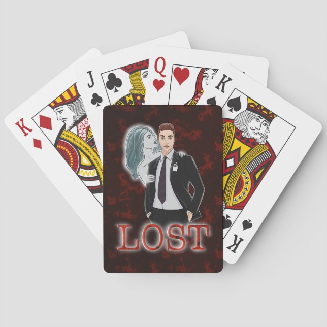 LOST - Kartenspielen Spielkarten (Rückseite)