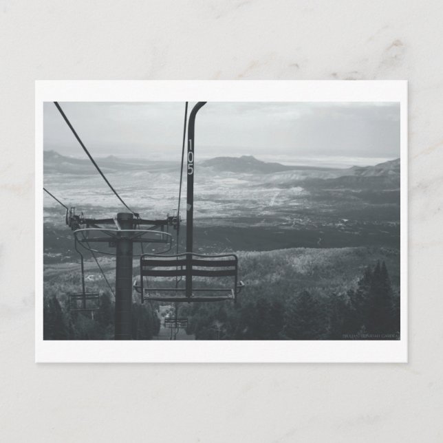 "Lost Rider 105" Postkarte (Vorderseite)