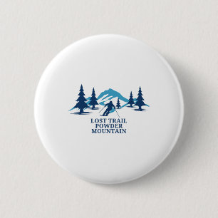 Lost Trail Powder Mountain Idaho Skigebiet Skifahr Button