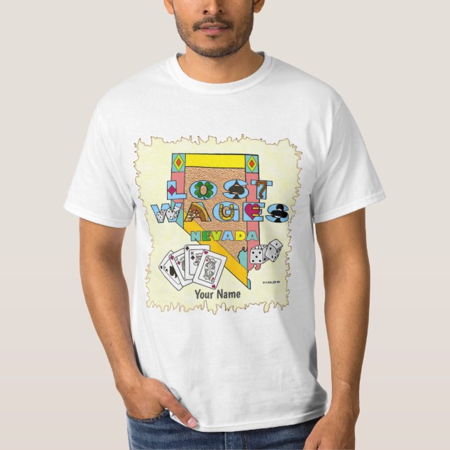 Lost Wages Nevada T-Shirt (Vorderseite)