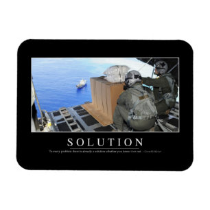 Lösung: Inspirierend Zitat 2 Magnet