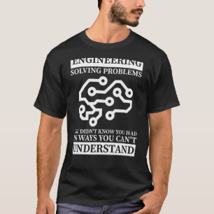 Lösung von Problemen Cooler Ingenieur 1 T-Shirt