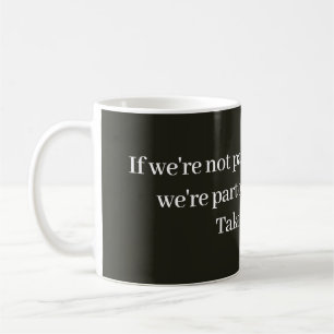 Lösungsorientierte Nachricht Kaffeetasse