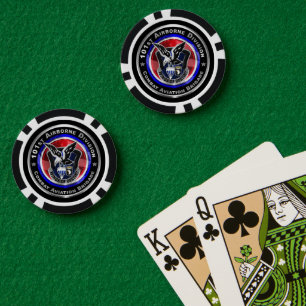 Lot De Jeton De Poker 101e division aéroportée CAB