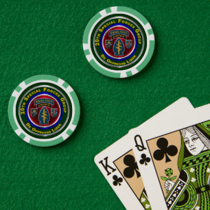 Lot De Jeton De Poker 20e Groupe des forces spéciales