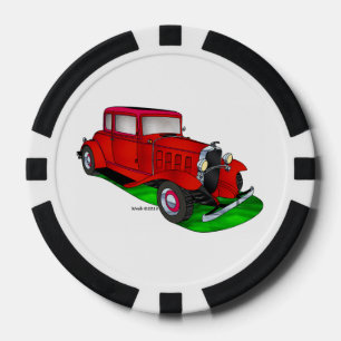 Lot De Jeton De Poker 32 Coupe Chevrolet