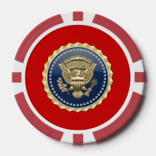 Lot De Jeton De Poker [400] Insigne présidentiel de service [PSB]
