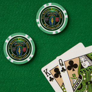 Lot De Jeton De Poker 7e Groupe des forces spéciales