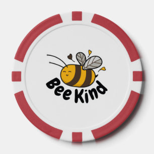 Lot De Jeton De Poker Abeille mignonne