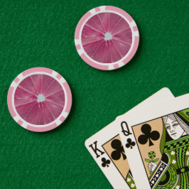 Lot De Jeton De Poker Acitrus rose