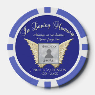 Lot De Jeton De Poker Ajouter un mémorial personnalisé photo