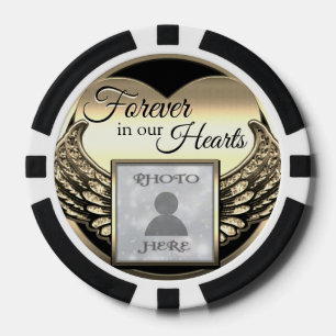 Lot De Jeton De Poker Ajouter une photo personnalisée Mémorial