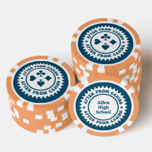Lot De Jeton De Poker Après Prom Custom Poker Chips