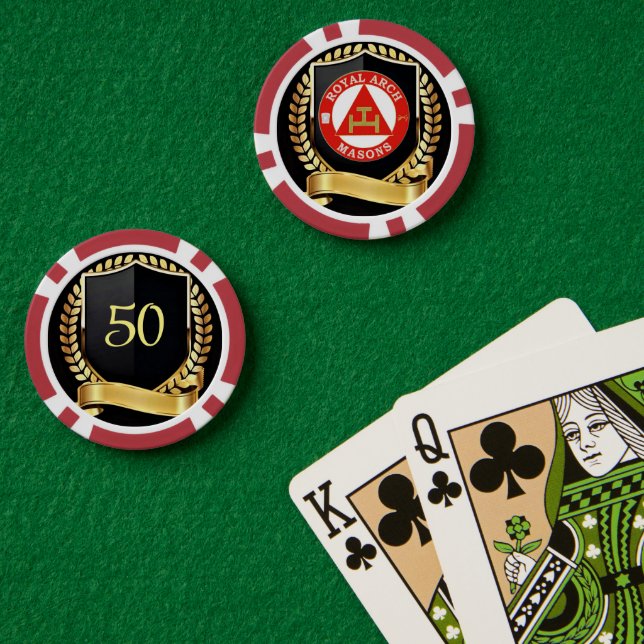 Lot De Jeton De Poker Arche royale (Table de poker (double))