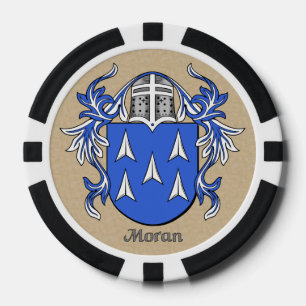 Lot De Jeton De Poker Armoiries héraldiques de Moran