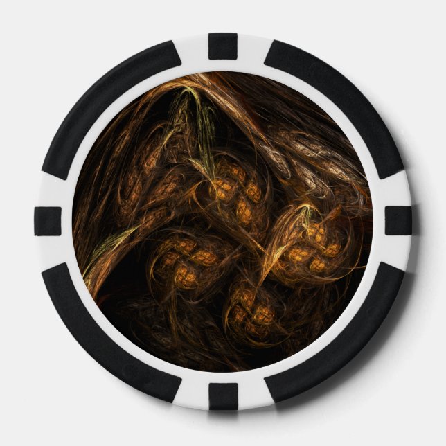 Lot De Jeton De Poker Art de Mother Earth (Recto)