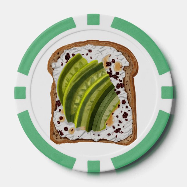 Lot De Jeton De Poker Avocat sandwich (Recto)