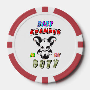 Lot De Jeton De Poker Baby Krampus est en service