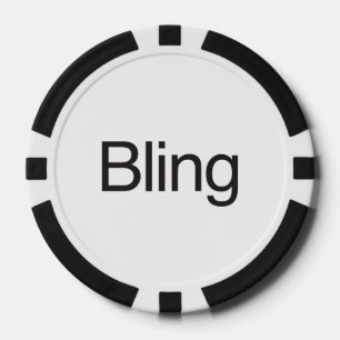 Lot De Jeton De Poker Bling