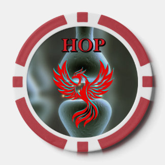 Lot De Jeton De Poker Bone Nerve Phoenix Biologie Imaginaire personnalis