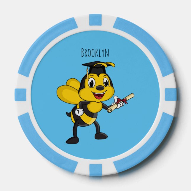 Lot De Jeton De Poker Bonne remise des diplômes des abeilles (Recto)