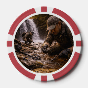 Lot De Jeton De Poker Chasseur de trésor détecteur Graphique