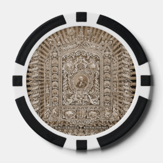 Lot De Jeton De Poker Chef-d'oeuvre historique national 1876