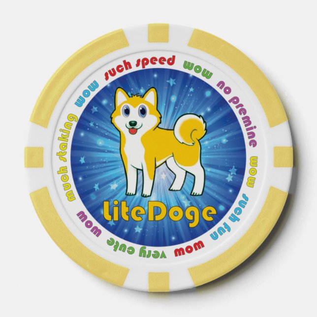 Lot De Jeton De Poker Chip de poker 1000 LDOGE (Recto)