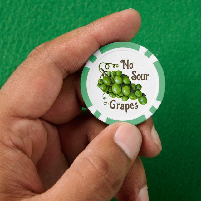 Lot De Jeton De Poker Chip de poker de raisins (main)
