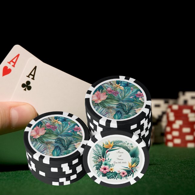 Lot De Jeton De Poker Chip de poker Tropical Essence (Créateur téléchargé)