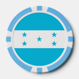 Lot De Jeton De Poker Chips de poker avec Drapeau du Honduras