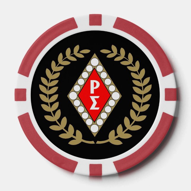 Lot De Jeton De Poker Chips de poker Chemise Rouge (Recto)