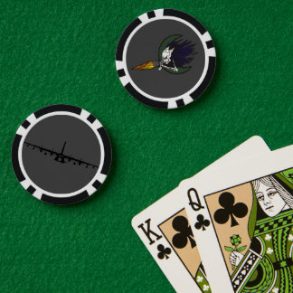 Lot De Jeton De Poker Chips de poker de vaisseau spectral