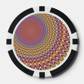 Lot De Jeton De Poker Chips de poker en céramique - Kaleidoscope