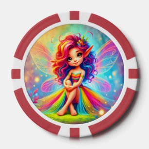 Lot De Jeton De Poker Chips de Poker Fairy Magique