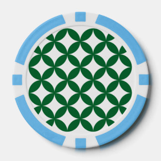 Lot De Jeton De Poker Chips de poker Green Shippo