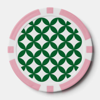 Lot De Jeton De Poker Chips de poker Green Shippo