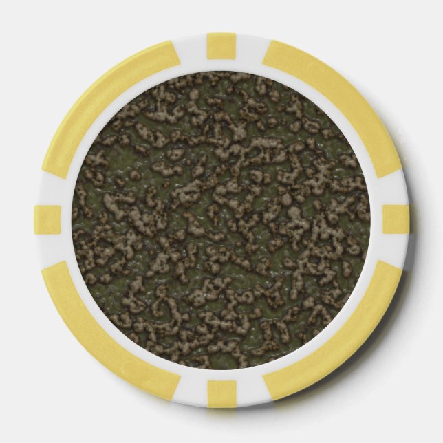 Lot De Jeton De Poker Chips de poker pour la peau Alien (Recto)