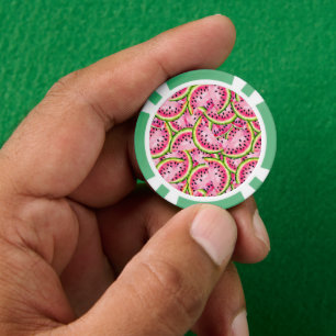 Lot De Jeton De Poker Chips de poker surprise Watermelon