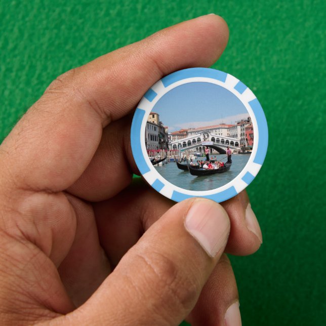 Lot De Jeton De Poker Chips de poker Venice Canal (main)