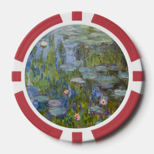 Lot De Jeton De Poker Claude Monet Nymphéas 1915 Art Impressionniste