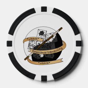 Lot De Jeton De Poker Conception de dés de moine