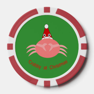 Lot De Jeton De Poker Crabe de Noël