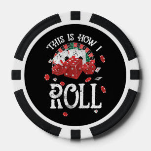 Lot De Jeton De Poker Craps C'Est Comme Ça Que Je Roule