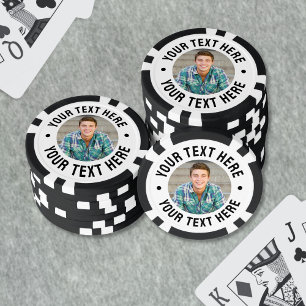 Lot De Jeton De Poker Créez votre propre photo