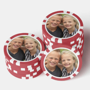 Lot De Jeton De Poker Créez votre propre photo