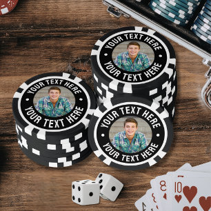 Lot De Jeton De Poker Créez votre propre souvenir photo